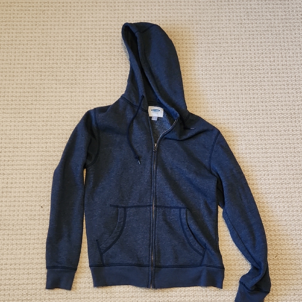 Old Navy Navy Blue Women's Hoodie Jacket
